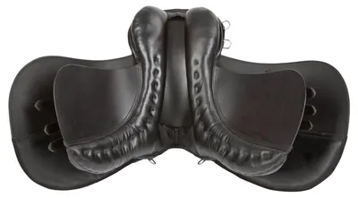 Produktbild von Kerbl Reitsattel Leder Schwarz 32197