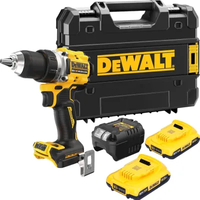 Produktbild von DeWalt DCD 800 D2T Akku Bohrschrauber 18 V 90 Nm Brushless + 2x Akku 2,0 Ah + Ladegerät + TSTAK