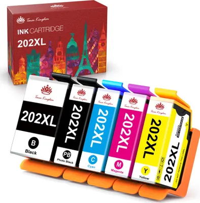 Produktbild von 202XL Patronen Ersetzt für Epson 202 202 XL Druckerpatronen für Epson Expression Premium XP-6000 XP-6005 XP-6100 XP-6105