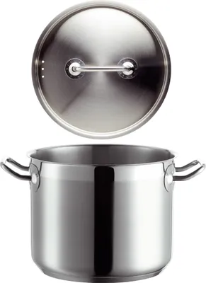 Produktbild von Mäser 926098 Professional I Gemüsetopf mit Deckel, Ø 20cm, Edelstahl 18/10, silber (1 Stück)