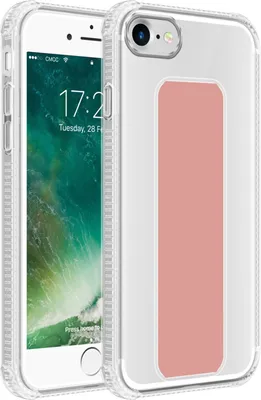 Obrázok produktu pre Cadorabo ochranné puzdro pre Apple iPhone 7 / 7S / 8 / SE 2020 puzdro v ružovej farbe TPU silikónový kryt s funkciou stojana