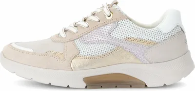Immagine prodotto di Gabor rollingsoft scarpa sportiva da donna con lacci in beige, misura 7