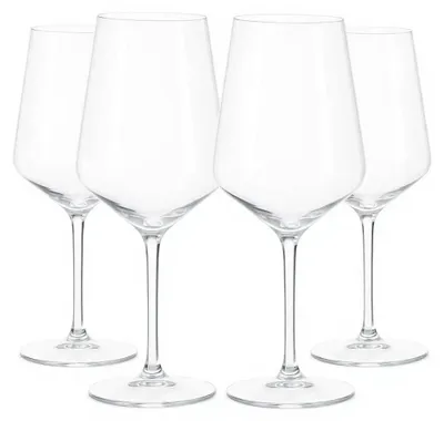 Immagine prodotto di Set di 4 bicchieri da vino in Tritan di alta qualità, resistenti agli urti e lavabili in lavastoviglie