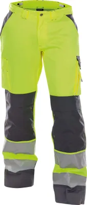 Produktbild von Dassy Warnschutz Bundhose Buffalo PESCO70 PLUS Gr. 54 neongelb/zementgrau