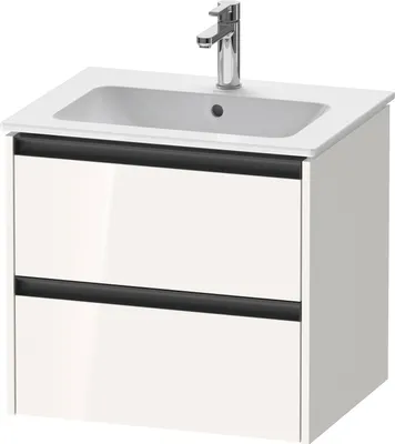 Produktbild von Duravit Ketho.2 Wastafelonderkast 61x48x55 cm Hoogglans Wit