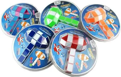 Image de Magic Cube Snake Puzzle On A Blister 1320729 Mix Price Per Piece