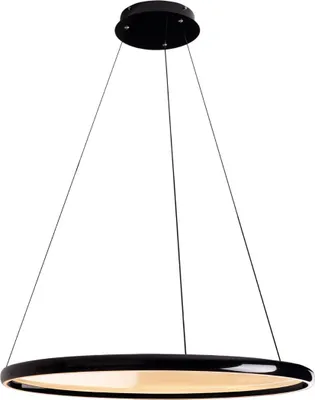 Zdjęcie produktu dla Żyrandol LED QLED czarny 70W Odcienie bieli 2500lm metal wym:195x81x81cm IP20 Maxlight