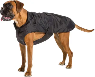 Produktbild von Fashion Dog Hundemantel speziell für Boxer - schwarz - 65 cm