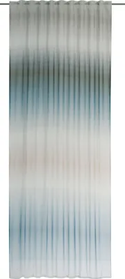 Produktbild von Elbersdrucke Schlaufenbandschal Evolution 01 petrol-beige 255x140 cm