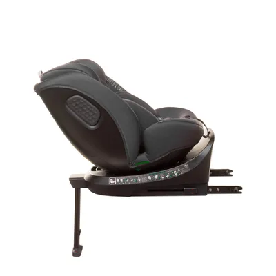 Produktbild von 4Baby | Kindersitz - 360° Drehbar - mit ISOFIX, I-SIZE, 40-150 cm, zusätzlicher Seitenschutz, vorwärts- und rückwärtsgerichtet - Grau - ENZO-FIX