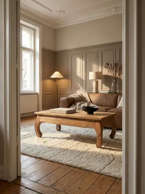 Couchtisch Akazie Massivholz natur 60x110x40 cm in modernem Wohnzimmer Einrichtung Design Möbel mit Ablagefach hochwertig modern stilvoll einrichten Wohnen Interior Zuhause elegant Premium_#sku_SAFWL1.447#