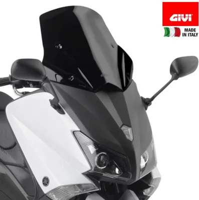 Produktbild von GIVI D2013B Spezifisches Sport Windschild niedrig, schwarz lackiert für T-MAX 530 (12>13)