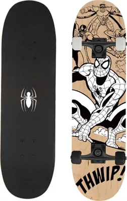Zdjęcie produktu dla Nd15_59192 Deskorolka Drewniana Duza D100 Spiderm