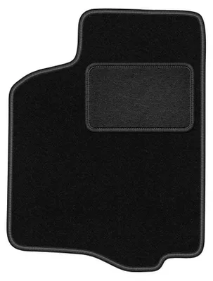 Image de Tapis conducteur en moquette pour Seat Cordoba I 1993-2002 (berline) – 1 pièce, noir, sur mesure – Wielganizator LUX