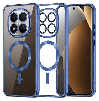 Obrázek produktu pro Techsuit - Luxury Crystal MagSafe pouzdro pro Xiaomi Redmi Note 15 Pro+ 5G / Poco M8 Pro 5G - tmavě modré