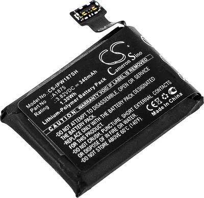 Immagine prodotto di TECHTEK Batteria compatibile con [Apple] A1861, Watch Series 3 42mm, Watch Series 3 GPS 42mm sostituisce A1875