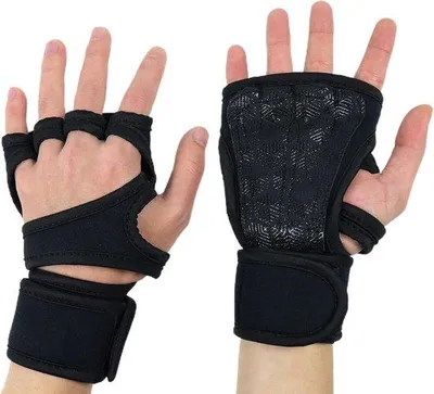 Produktbild von Trainingshandschuhe mit Handgelenkstütze - Vingerlos