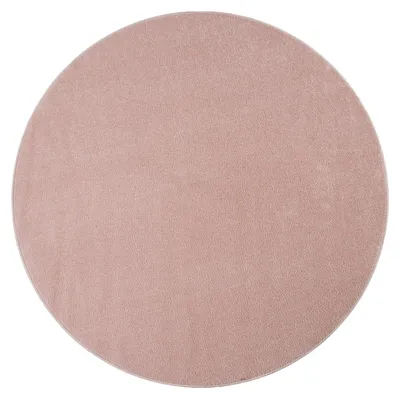 Produktbild von TT Home Wohnzimmer Teppich Kurzflor Unifarbendes Design Modern Und Zeitlos Größe 200 cm Rund