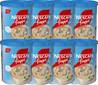 Obrázok produktu pre Nescafe frappe ľadová káva osviežujúca kávová zmes 275g 8-pack