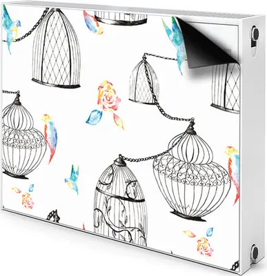 Produktbild von Magnet Radiator Magnet Mat Heizkörper Heizung Verkleidung Abdeckung 110x60 cm  - Käfige, für Vögel