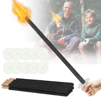 Fackeln für draußen, 25 Stk., mit Tropfschutz, 72 cm