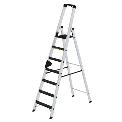 Produktbild von MUNK Stehleiter mit clip-step R13 250kg, 7 Stufen