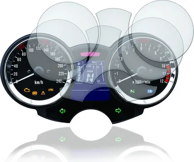 Produktbild von Tachoschutzfolie Displayschutzfolie passend für Kawasaki Z650RS 2021+ 9H Nano Glas Technologie