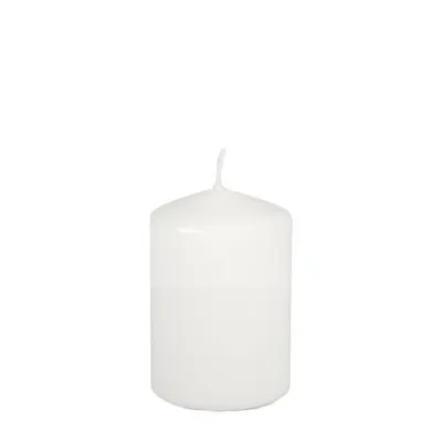 Produktbild von 8 Stumpenkerzen Ø 69 mm · 100 mm weiss
