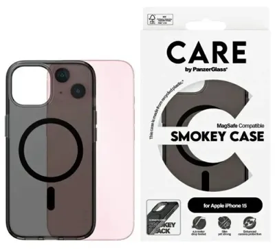 Image de Etui Care Panzerglass Flagship Case Magsafe Na Iphone 15 - Czarne