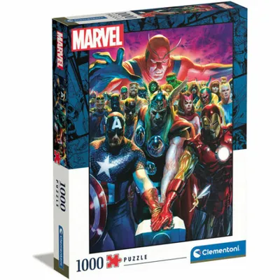 Obrázok produktu pre Clementoni 39672 - 1000 Teile Panorama Puzzle - Marvel the Avengers