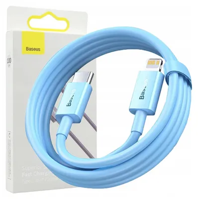 Image de Câble Usb-C Do Lightning Baseus Pd 20W 1M (Niebieski)