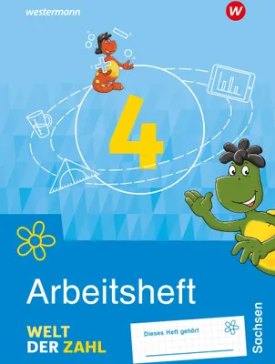 Produktbild von Welt der Zahl 4. Arbeitsheft. Für Sachsen