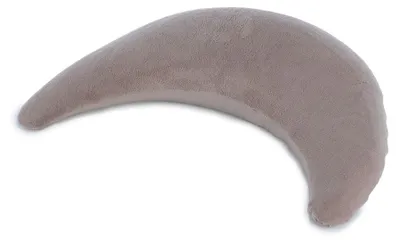 Produktbild von Theraline Der Plüschmond Dessin 126 "Taupe"