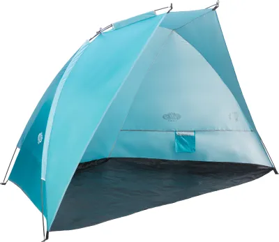 Immagine prodotto di NILS CAMP - Tenda da spiaggia - Conchiglia da spiaggia Pop Up protezione UV - 120x260x120 cm - Blu