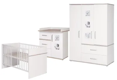 Produktbild von Roba Kinderzimmerset "Moritz" 3-türig; 72401