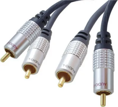 Produktbild von shiverpeaks sp-PROFESSIONAL Audio-Kabel 10 m 2 x RCA Blau