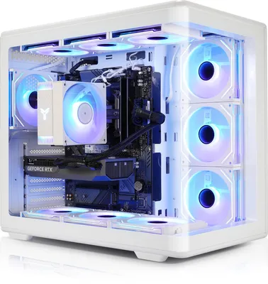 Produktbild von kiebel.de Gaming PC Panorama Curve V AMD Ryzen 7 5700X, 32GB DDR4, NVIDIA RTX 5060 8 GB, 1TB SSD, WLAN, Windows 11, Gaming PC