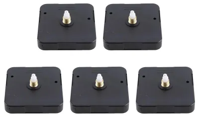 Productafbeelding van 5 stuks elektrisch quartz uurwerk, reserveonderdeel voor wandklok
