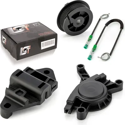 Produktbild von Fensterheber Reparatursatz mit Gehäuse vorne links für PEUGEOT 306 CABRIO 94-97