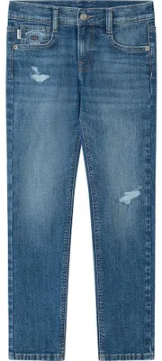 Productafbeelding van Pepe Jeans jeans voor kinderen en tieners, slim fit model, "Fs Cashed Worn" wassing, medium blauw