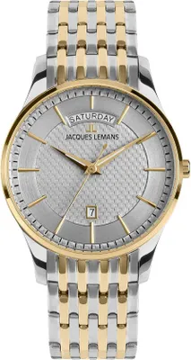 Obrázek produktu pro Jacques Lemans 1-2193J Náramkové hodinky pro muže London Quartz Bicolour