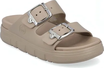 Produktbild von Rieker Damen Hausschuhe P2180-60 Farbe:Beige Größe: L