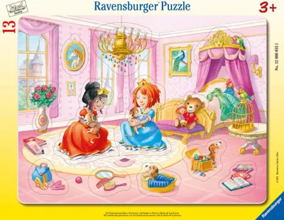 Image de RAVENSBURGER Jigsaw Puzzle Princesses jouant 13 pièces
