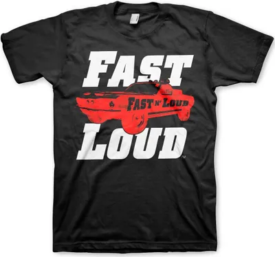 Produktbild von Fast N' Loud Mustang T-Shirt - XX-Large - Black