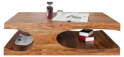Produktbild von Couchtisch 120cm Holz Design Tisch Modern Wohnzimmer JETZT KAUFEN