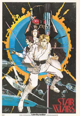 Produktbild von Star Wars 1st Edition Poster + Ü-Poster
