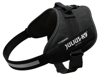 Image de Julius-K9 14881, harnais pour chien, noir, unie, 138 cm, 96 cm