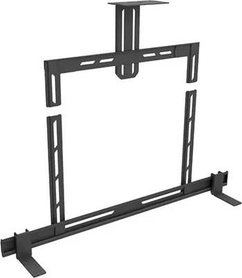 Produktbild von Multibrackets 2876, Schelle, Schwarz, 10 kg, 600 x 400 mm, 101,6 cm (40"), 177,8 cm (70")