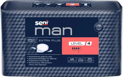 Immagine prodotto di Seni Man assorbente per incontinenza extra plus livello 4 15 pz