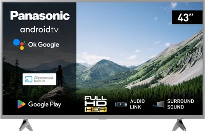 Produktbild von Panasonic TX-43MSW504S Fernseher 109,2 cm (43") 4K Ultra HD Smart-TV WLAN Schwarz (TX-43MSW504S)